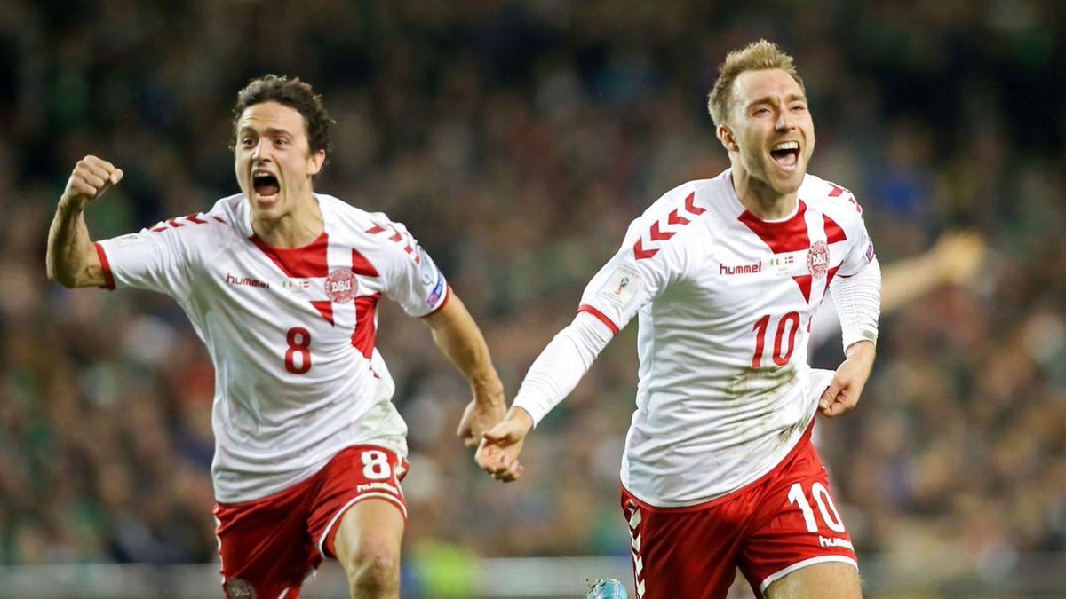 LotteLeicht1's tweet photo. YEEEESSSS!!!
5-1 over Irland! Og, #Danmark skal til #VM2018 i #Rusland!
🇩🇰🇮🇪 ⚽️
#landsholdet #IRLDAN #vmplayoff https://t.co/7bLfYMAmRr