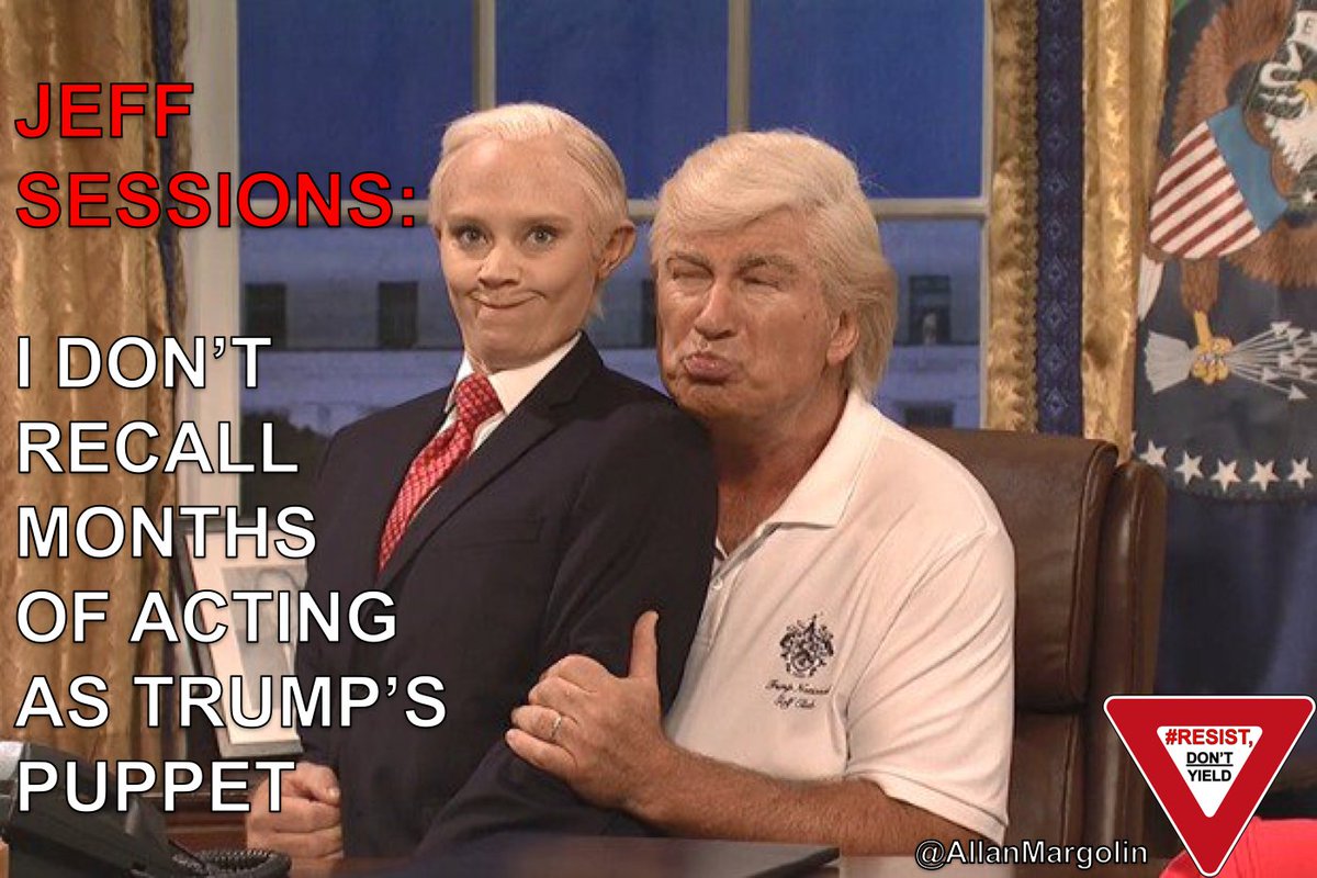 AllanMargolin's tweet photo. Serial Perjurer #JeffSessions Claims 'I Don't Recall' Before House Judiciary Committee Multiple Times https://t.co/Tiw3becIVX via @weeklystandard - @tdzwilewski @WIR_GLOBAL @RootedInHope1 @roomeezon @MelindaRooke @rini6 @ShiCooks @progressivepush https://t.co/Jg0JO2EPUc