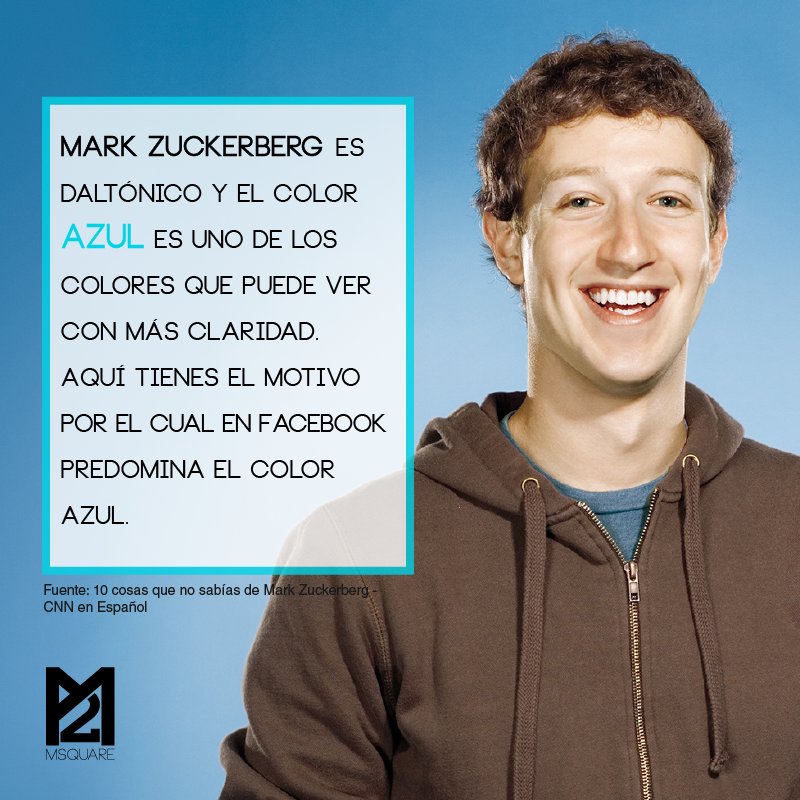 MSquareMexico's tweet photo. Blue, blue everywhere. Al menos lo es en el caso de Mr Zuckerberg. https://t.co/WZZS9OeCzQ