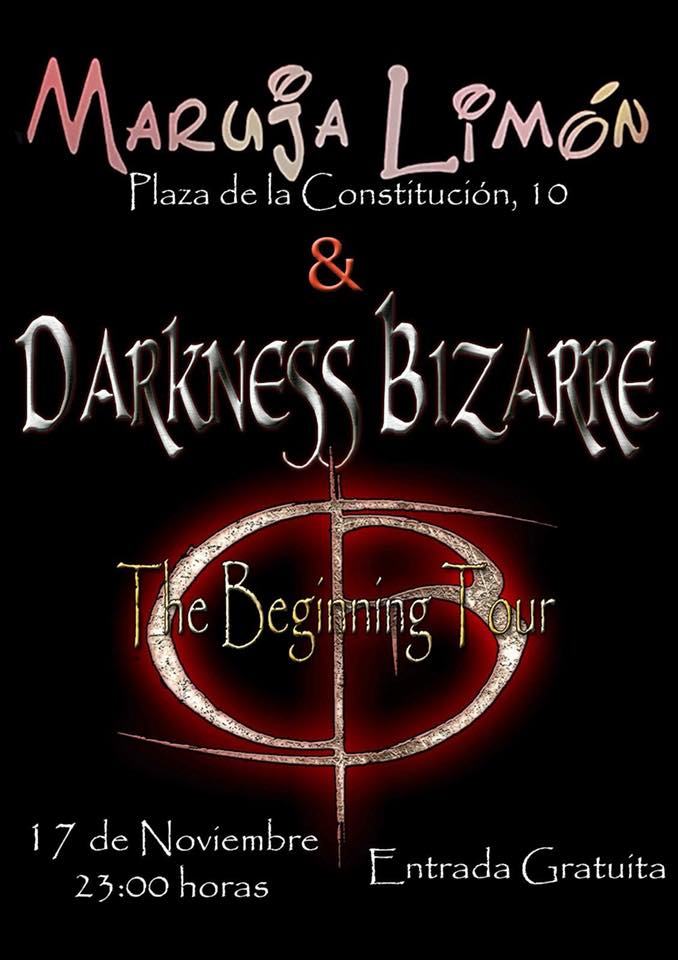 Darkness Bizarre este viernes en el Maruja