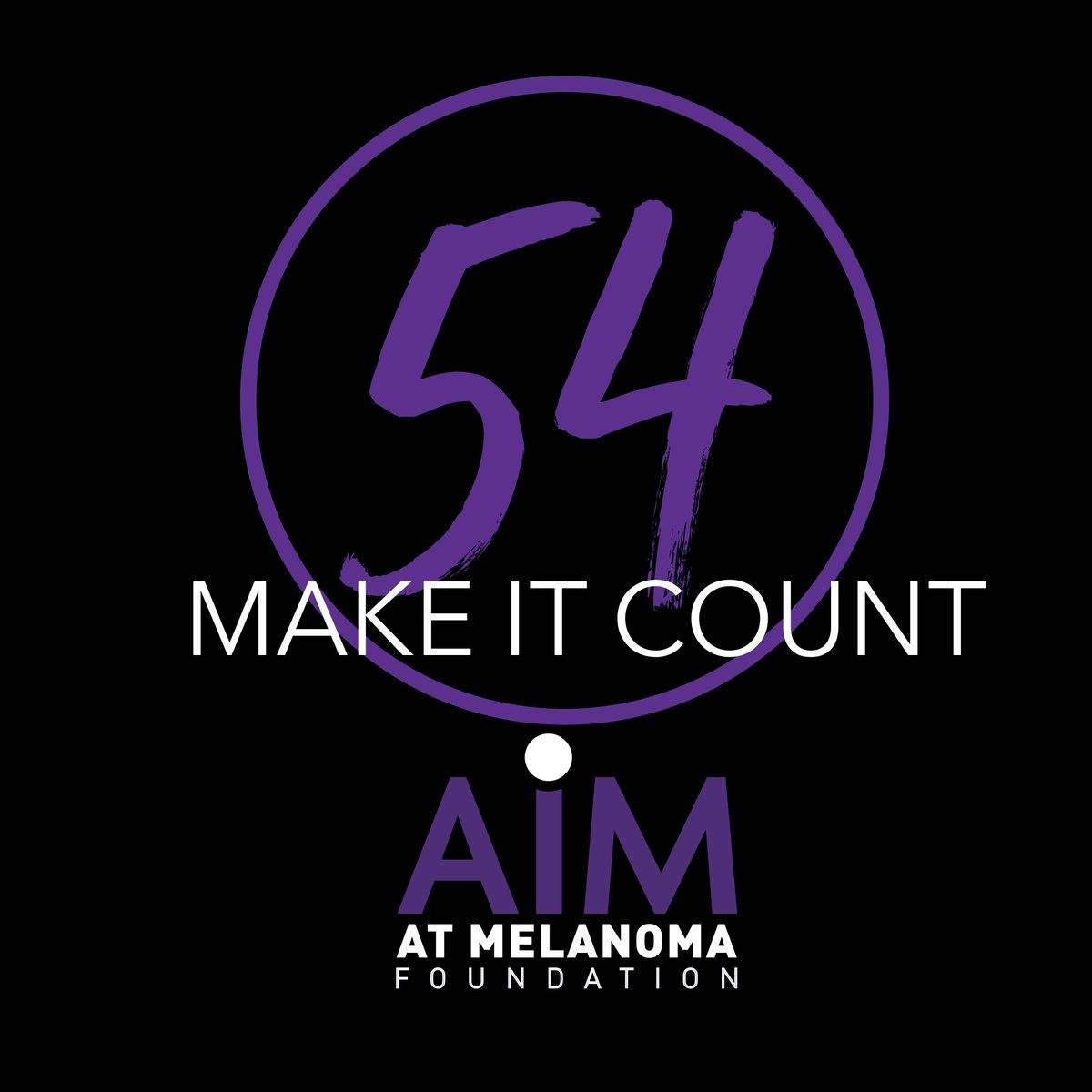 AIMatMelanoma's tweet photo. A lot can happen in 54 minutes.  Make it count. #54mins #givingtuesday https://t.co/wHOAVG6pdN