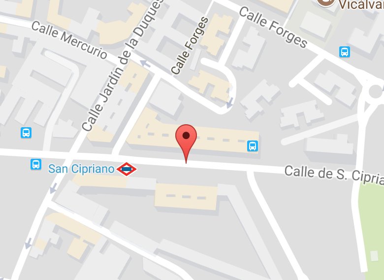 modesto_garcia's tweet photo. Para los que lo estáis preguntando: la foto está hecha en la calle San Cipriano, en Vicálvaro. https://t.co/S015QaOBzX