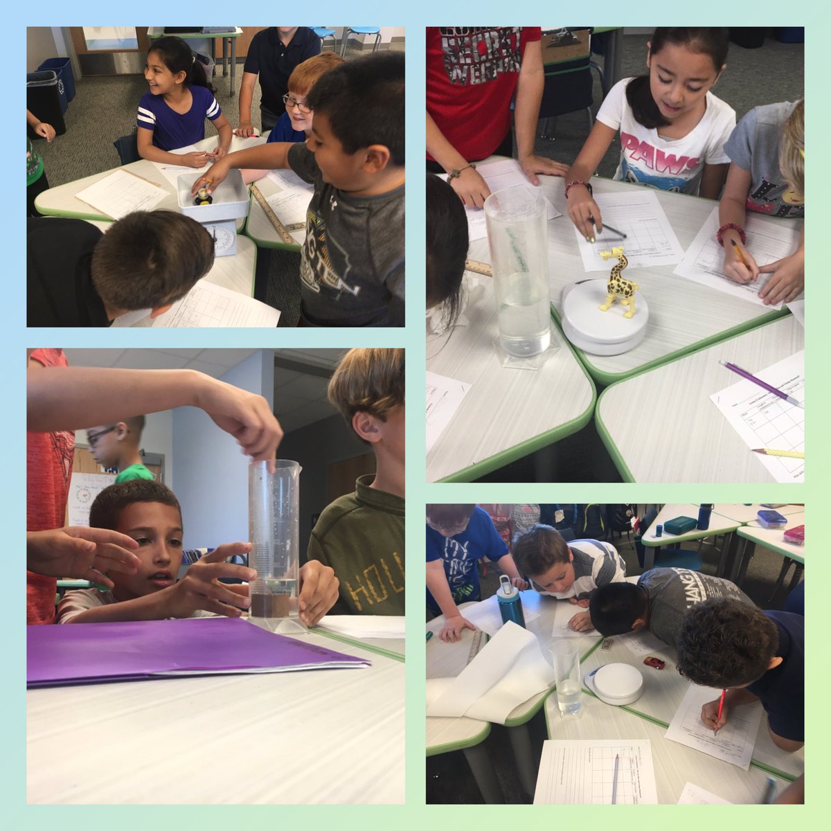 Digging into collecting different measurements of data <a href="/BexleyElem/">Bexley Elementary School</a>!  #wearethird