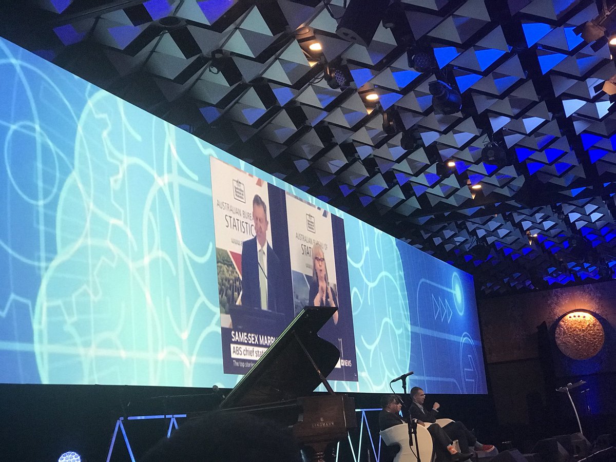 ptreest's tweet photo. Breaking news during #Ciglobal @CInnovation Great same sex marriage survey result! https://t.co/yzLzfvNbZh