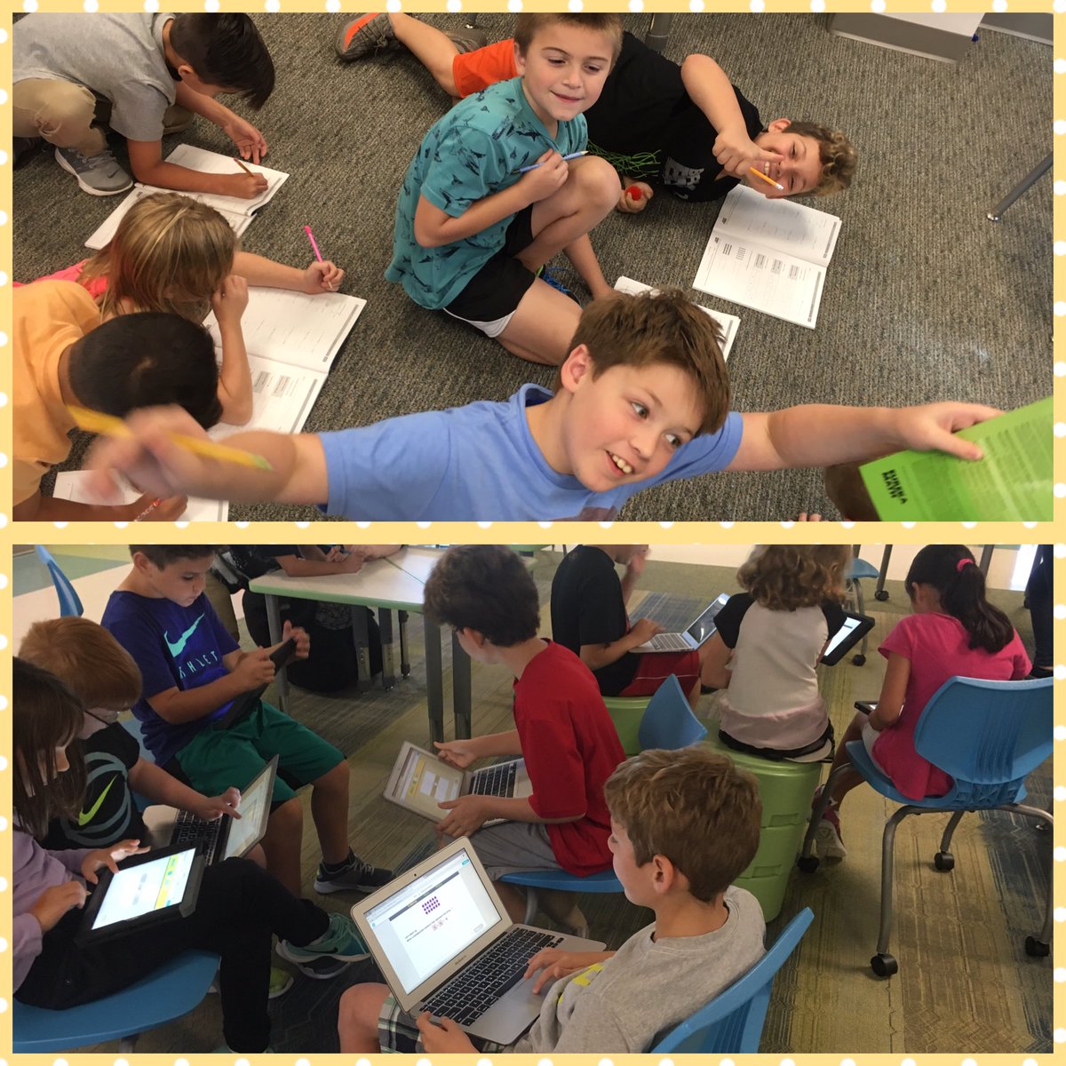 Our Chencke math block is coming together <a href="/BexleyElem/">Bexley Elementary School</a>! #wearethird