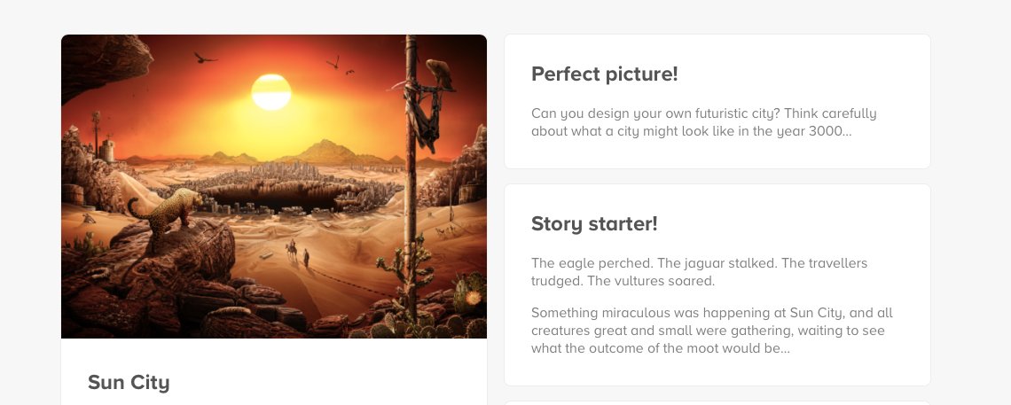 luise_hing's tweet photo. i highly recommend using the web 'Pobble365' for a literacy activity. It displays a new image everyday and includes comprehensions and writing activities. #ACUedu_p https://t.co/EYTxlxD62U