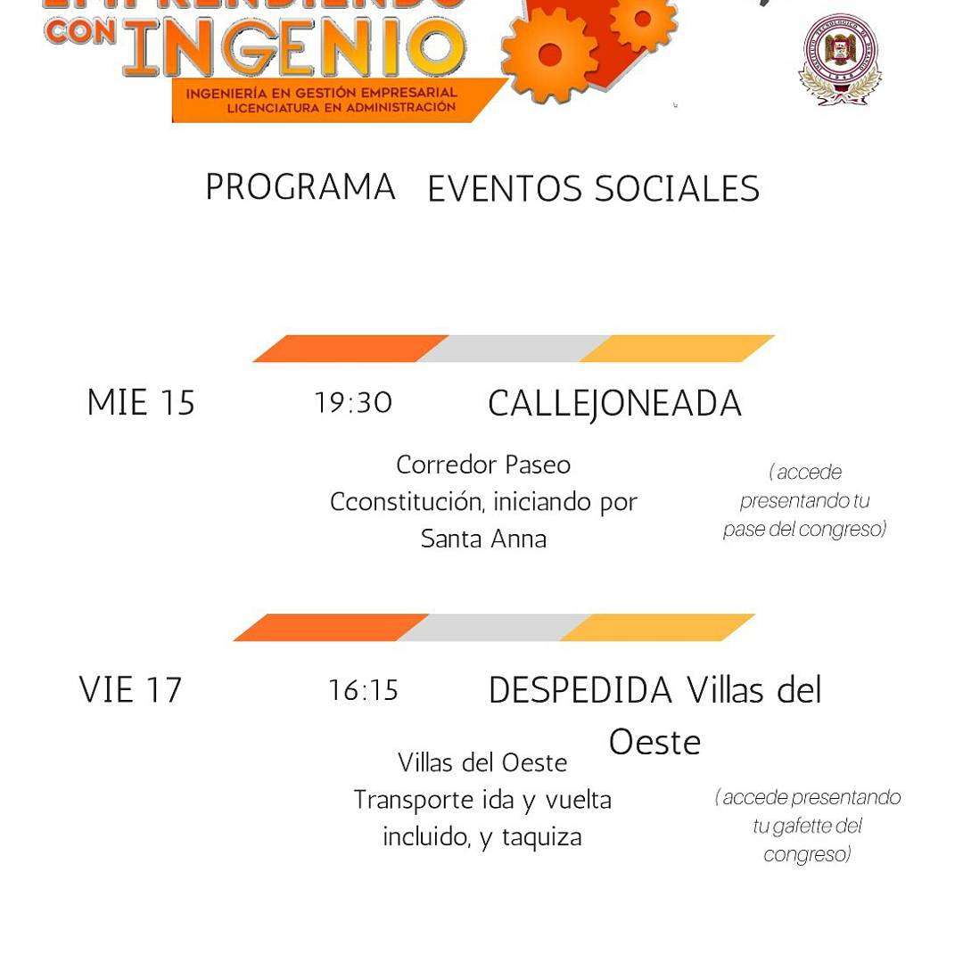 IGEAC_ITD's tweet photo. Manana iniciamos!!!
Nota: No olvides llevar tu codigo QR impreso https://t.co/p6yNJvLGYh