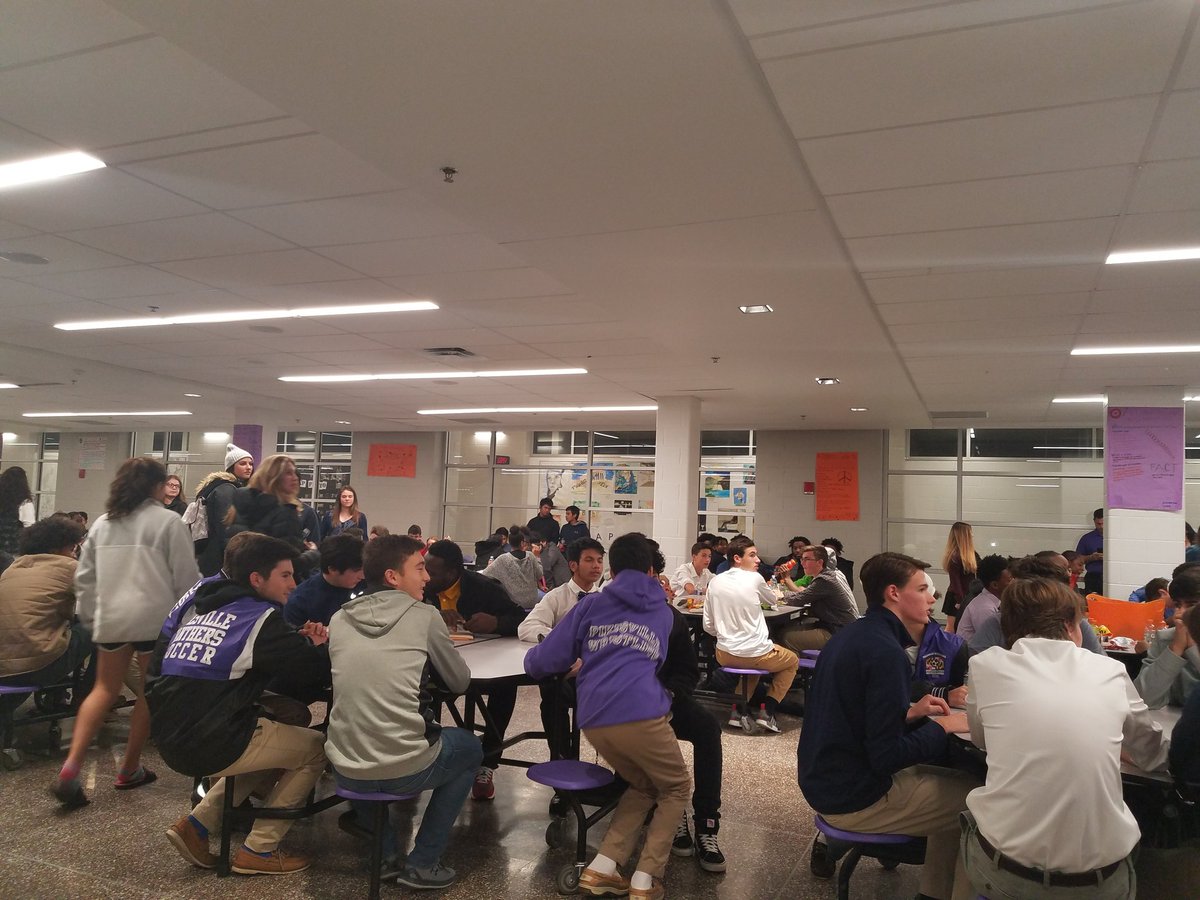 Fall Athletic Banquet at PHS...Go Panthers