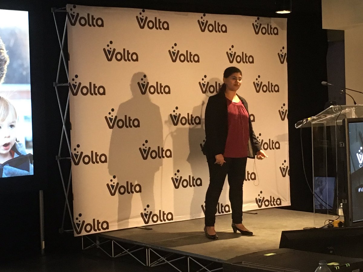 voltaeffect's tweet photo. Coming to the stage now is @mymemapp. MyMem helps loved ones with dementia hold on to memories and experiences by creating a digital "life story book" that preserves the moments they cherish most. #VoltaCohort https://t.co/24nBGQ77Q8