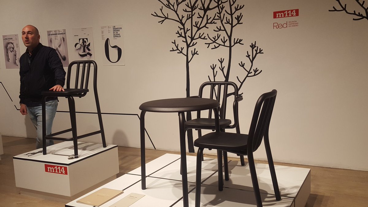 limadesignweek's tweet photo. "España es Diseño", siguiendo con Sillas y Mesas "Tube" de @EugeniQuitllet para @mobles114 @RedAEDE #limadesignweek #LDW2017 https://t.co/6hidxb0psm