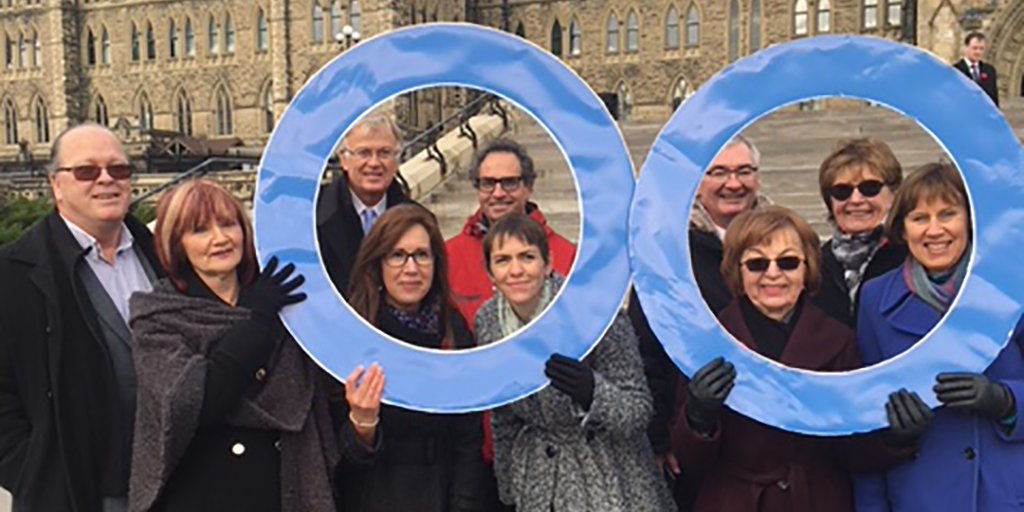 Huge thanks to our team members, board members, volunteers and #diabetes #advocates for taking the Blue Circle to Parliament Hill in honour of #WorldDiabetesDay! View the photos on Instagram: instagram.com/p/BbfhTchl0kM/ #WDD2017