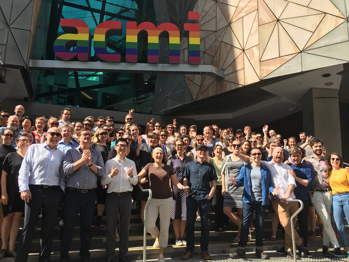 ACMI's tweet photo. #Yes! Congratulations to all our LGBTQIA+ friends, family, colleagues &amp; everyone who believes #LoveIsLove #MarriageEquality 🏳️‍🌈 https://t.co/Nk8LzkoBMT