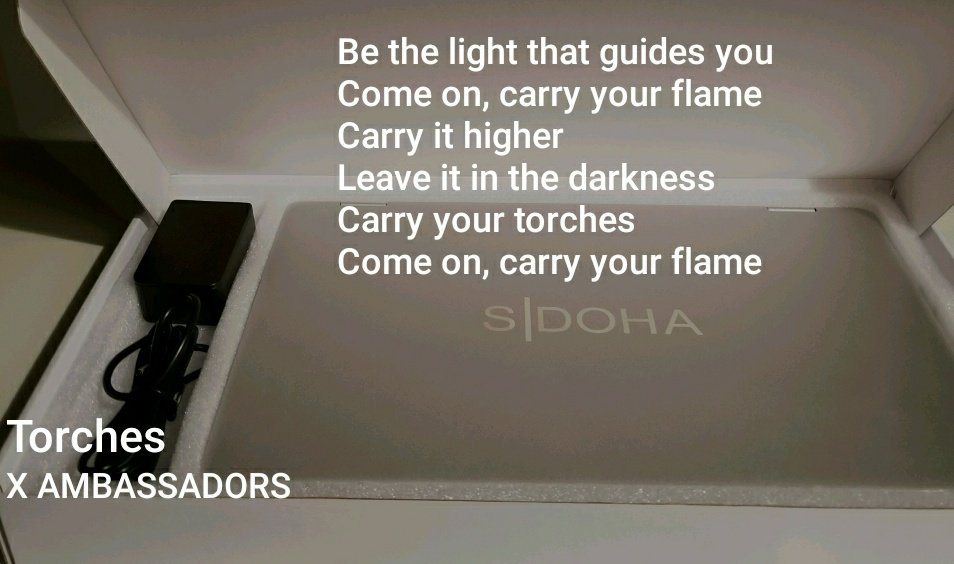 #Doha Laptops in S|Doha line comes to you as shown, laptop and a single piece power cord. No mas no fuss. I told you my "products will do the talking." Open the box, turn it on and you will agree this nimble machine literally talks to you. Not even a single piece of paper added.