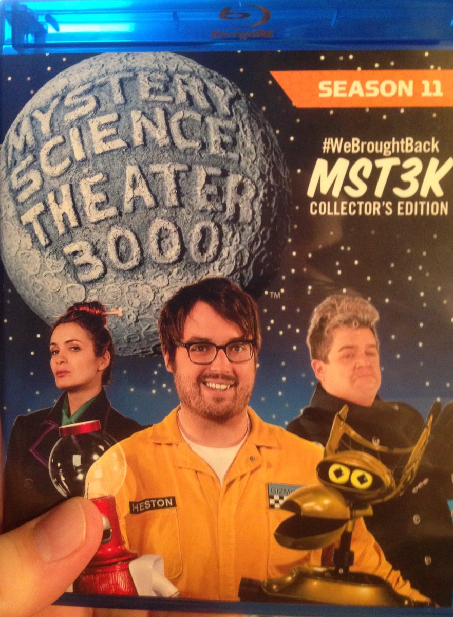 detective651's tweet image. Look upon my works and TREMBLE! #MST3K #WeBroughtBackMST3K