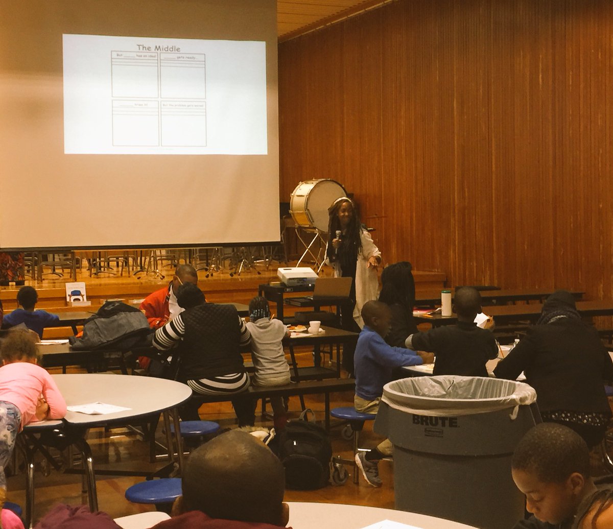 Langford_Sch's tweet photo. Family literacy night@Langford with our parent/author Mrs. Bradshaw #authenticwriting #engagewithtext #parentsasleadersoflearning https://t.co/lRhZbz5w21