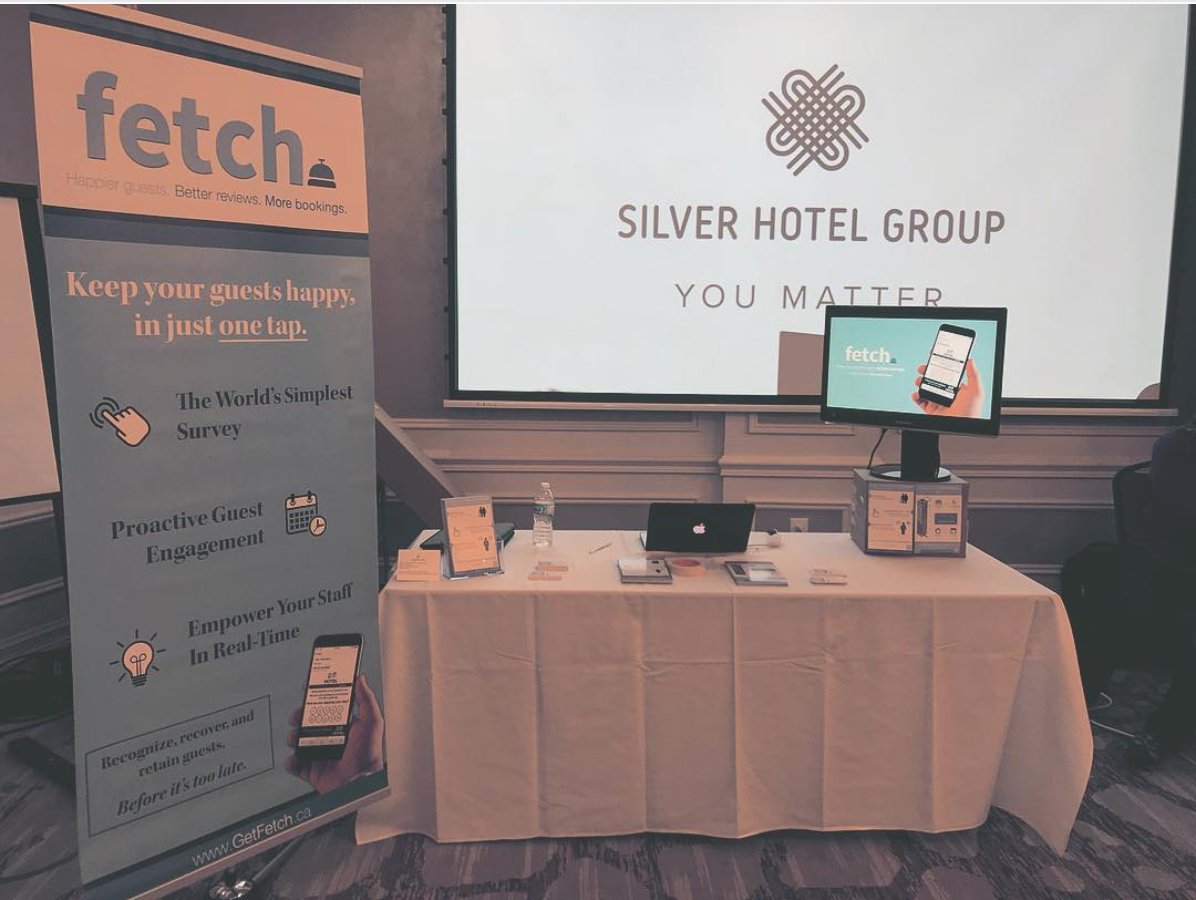 Fetch 1-Tap Feedback (@gotfetch) on Twitter photo Thank you <a href="/Silver_Hotels/">Silver Hotel Group</a> for inviting us to your Leadership Conference today! Always great to speak with staff so committed to putting the guest first. Thank you <a href="/Silver_Hotels/">Silver Hotel Group</a> for inviting us to your Leadership Conference today! Always great to speak with staff so committed to putting the guest first.