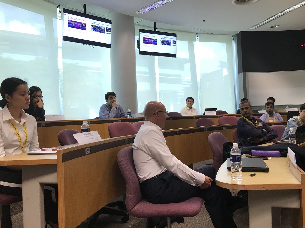 profgerrygeorge's tweet photo. Bringing together ideas to help #Singapore startups #LKCSB @sgSMU Faculty Workshop w/NUS, NTU, INSEAD - Thanks @ftrStrategy for moderating! https://t.co/D1QzS8itYh