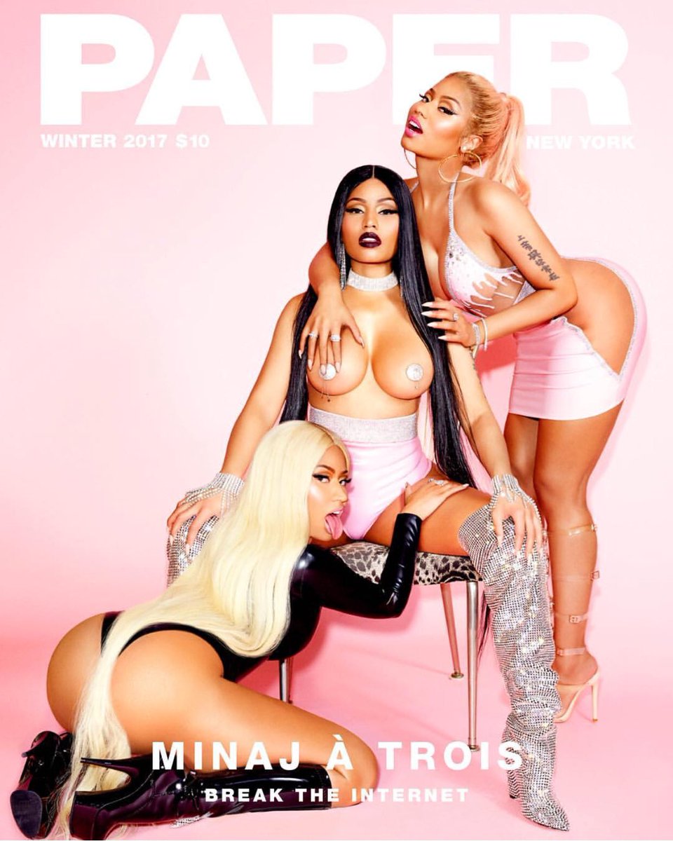 aaronhuff_'s tweet photo. She don’t need no man. @NICKIMINAJ https://t.co/m2cRdRAvsZ