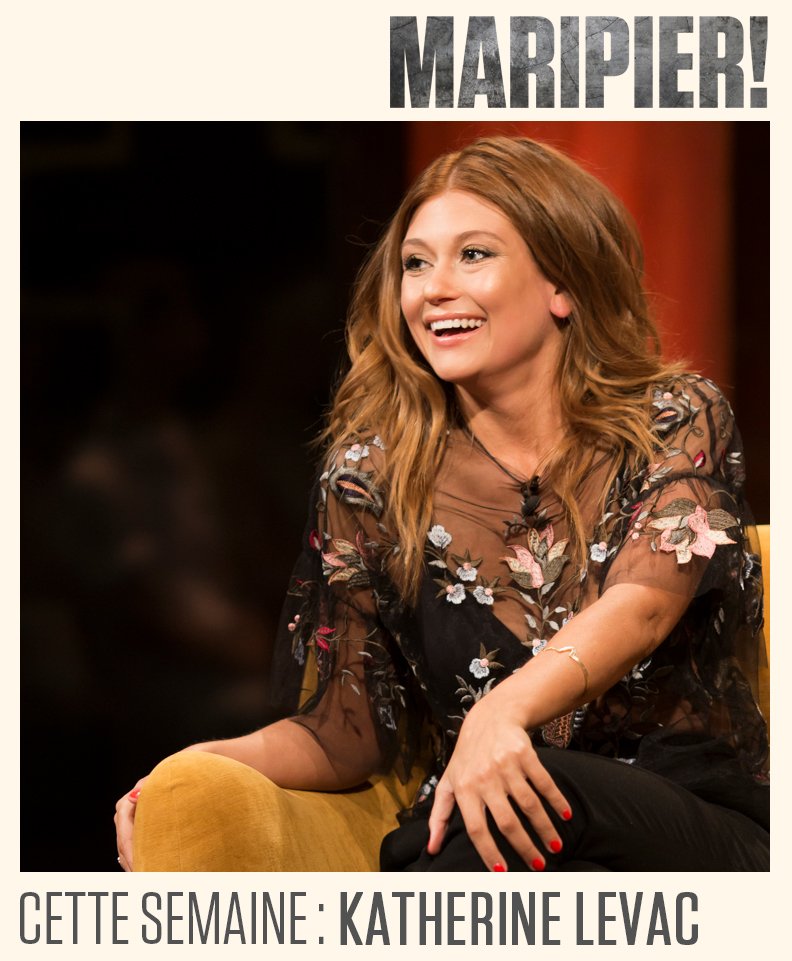 Maripier! (@maripierz) on Twitter photo Ne manquez pas le passage de <a href="/KateLevac/">Katherine Levac</a> sur le plateau de #Maripier avec @MaripierMorin et @Perizz, ce jeudi 21h sur @Ztele! Ne manquez pas le passage de <a href="/KateLevac/">Katherine Levac</a> sur le plateau de #Maripier avec @MaripierMorin et @Perizz, ce jeudi 21h sur @Ztele!