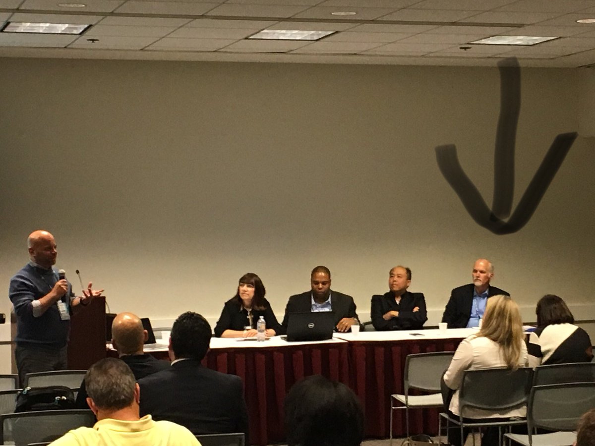 Creating safe and secure learning environments. Rick Miller, retired #sausd Superintendent is on the panel. #CETPA2017