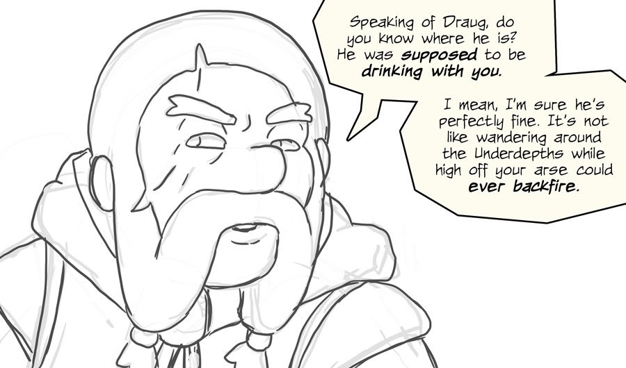 PollComics's tweet image. S2E6. On today's #DragonPulp: The exposition continues. We learn a little about Draug- and even less about Draug's husband. What happens next?

To vote, go here: fiction.live/stories/DnD-Sk…