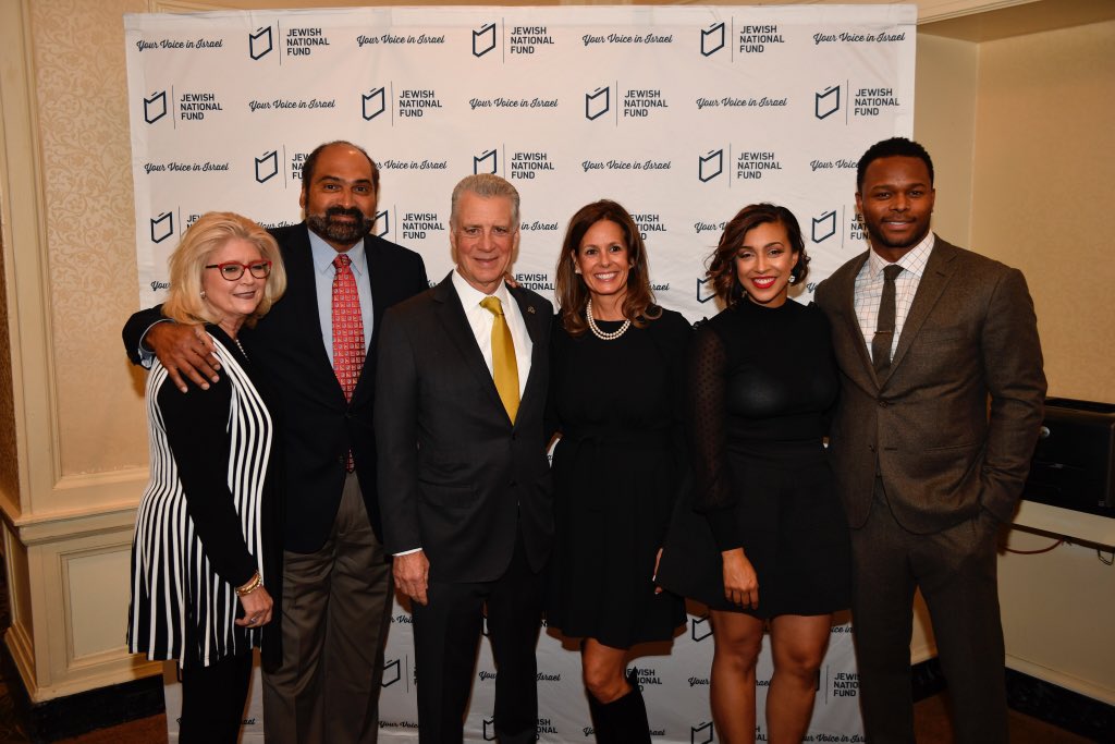 Steelers President Art Rooney II and his wife Greta are being honored tonight by the Jewish National Fund with the Tree of Life Award for their continued commitment to the community.
