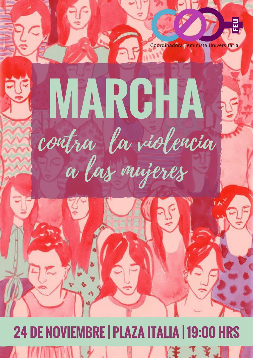¡Que el dolor de una sea la lucha de todas!
Este 24 de Noviembre marcha contra la violencia machista