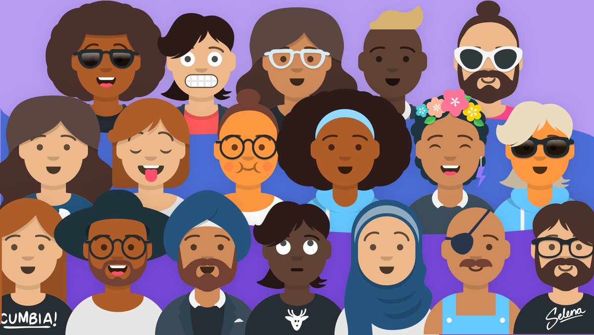 0lmstead's tweet photo. My buddy @pablostanley made something delightful. Check out: Avataaars — Avatar Illustrations Sketch Library https://t.co/xNxzm6uRKj https://t.co/qZboJdscZF