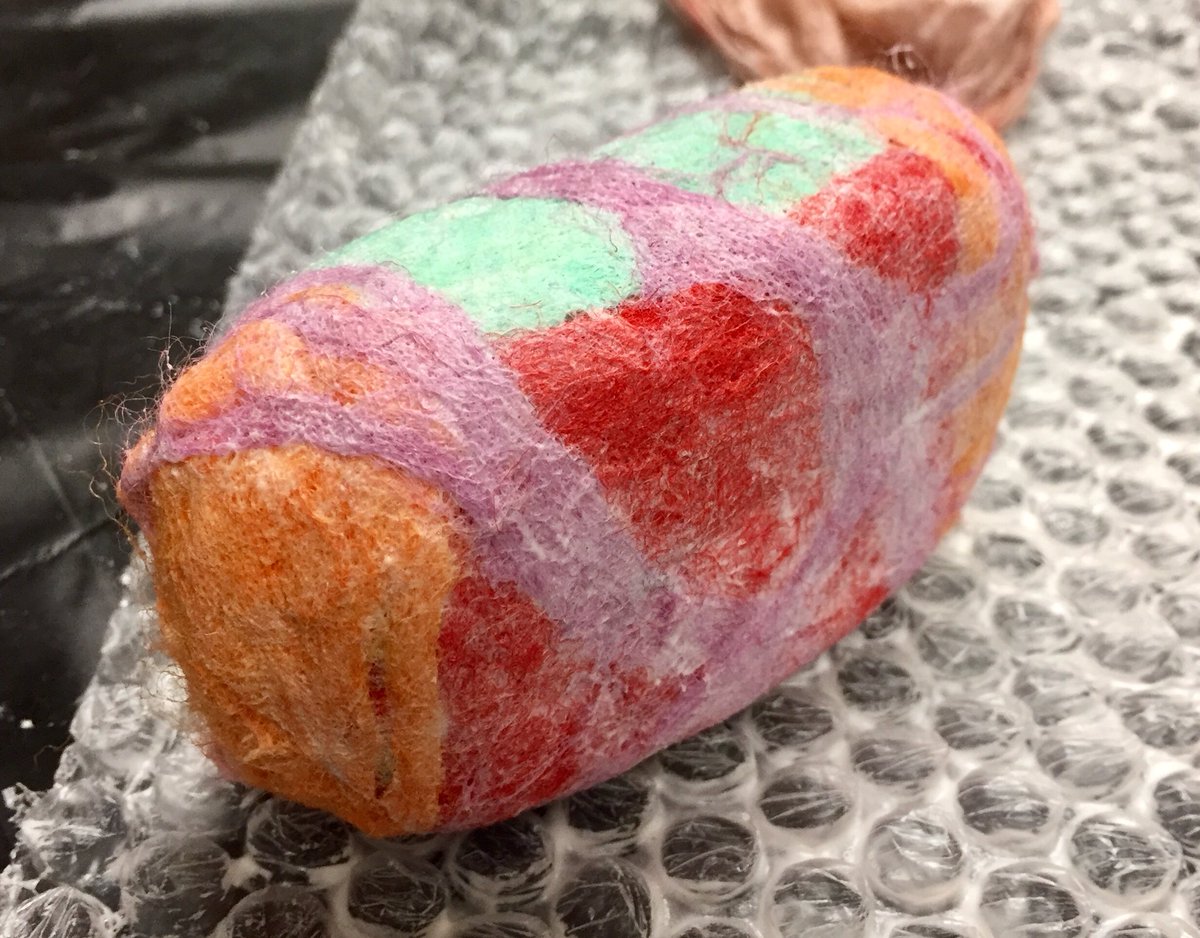 APL_TheShop's tweet photo. @LibraryPopup Our #feltedsoaps in progress https://t.co/c0xGgXlIzL