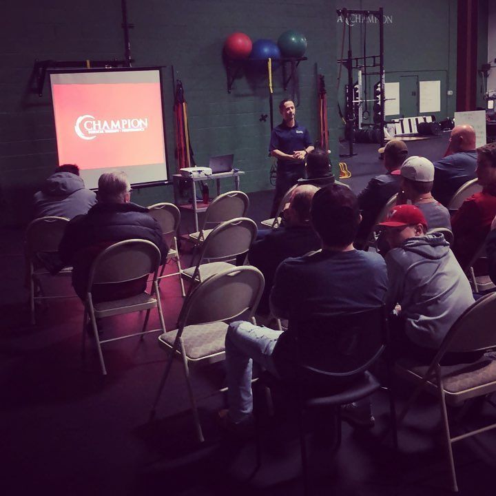 LenMacPT's tweet photo. Talking baseball injury prevention to Waltham HS baseball team and their parents. #baseball #rehab #injuryprevention #tommyjohn #physicalth… https://t.co/P9Wd3rpuC5