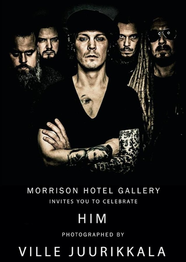 HIM: 'Right Here In My Eyes' Photography Exhibition At Morrison Hotel Gallery In NYC blabbermouth.net/news/him-right…