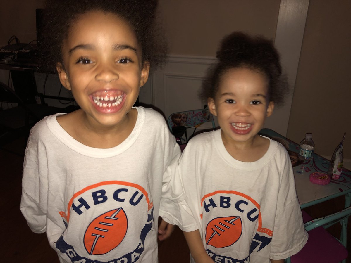 The babies supporting <a href="/HBCUGameday/">HBCU Gameday</a>