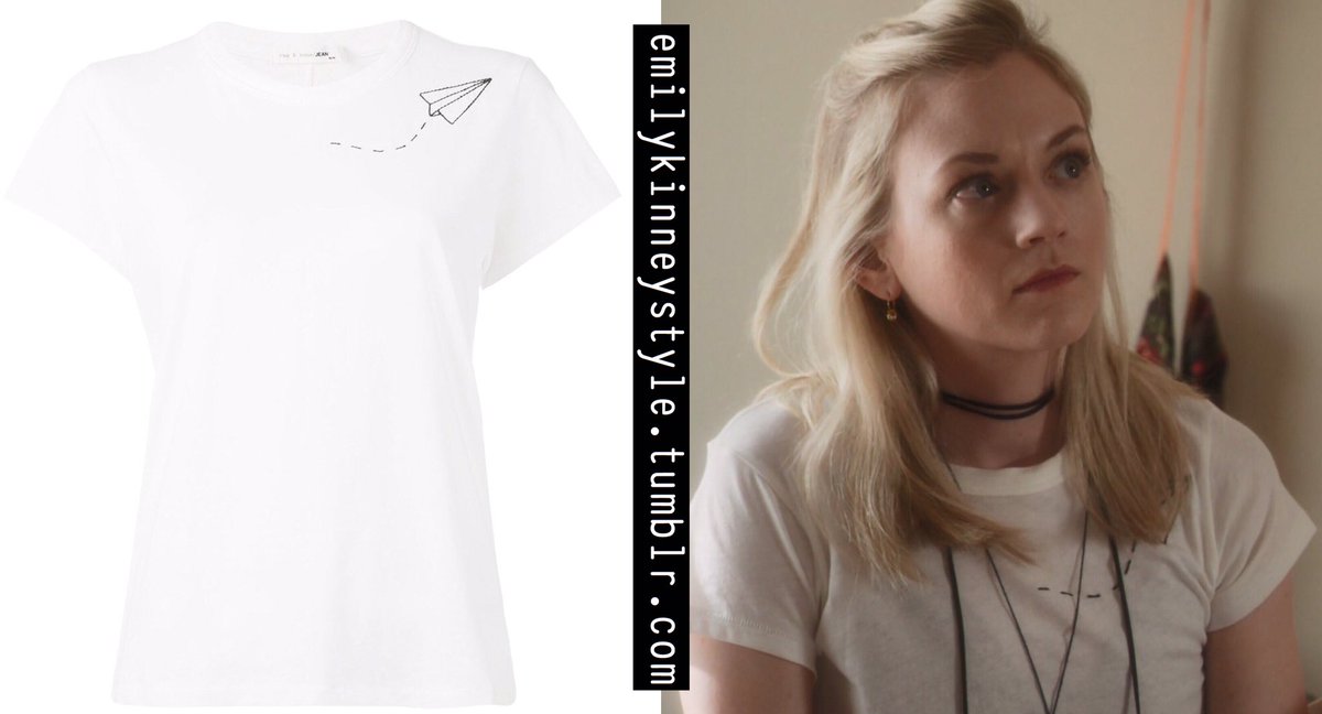 rag and bone embroidered tee