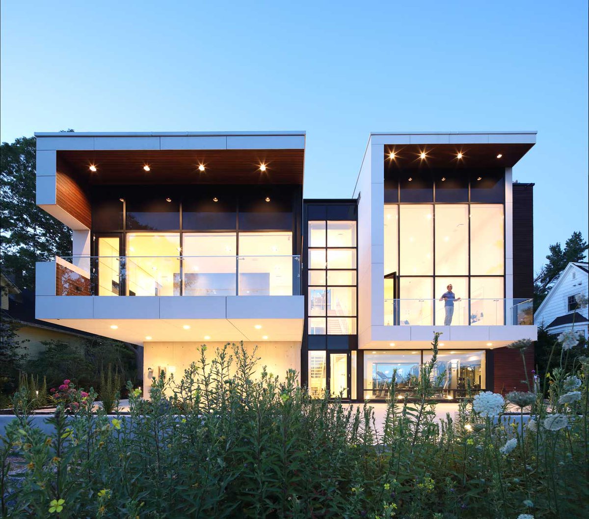 designmilk's tweet image. The Syncline House in Nova Scotia Sits Atop a Concrete Base bit.ly/2zCSKnx