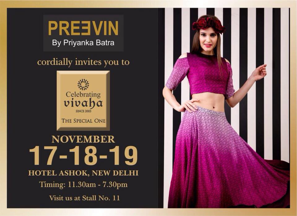preevindesigns's tweet photo. Get ready for a shopping weekend with Celebrating Vivaha.
We’re showcasing our fabulous new collection of Indian wear, Dresses and Kurtas. See you all! #Preevin #Vivaha #Delhi #ShoppingExhibition #Fashion #Shopping https://t.co/CZ8f0hmvEQ