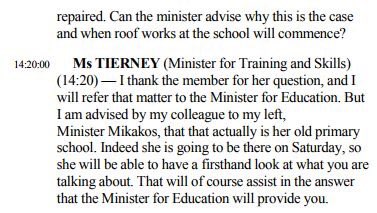 WPSRedevelop's tweet image. Thank you to @FionaPattenMLC for raising the condition of the Westgarth Primary School roof in the Legislative Council this week.

We'll let you know once we hear a response from Education Minister @JamesMerlinoMP