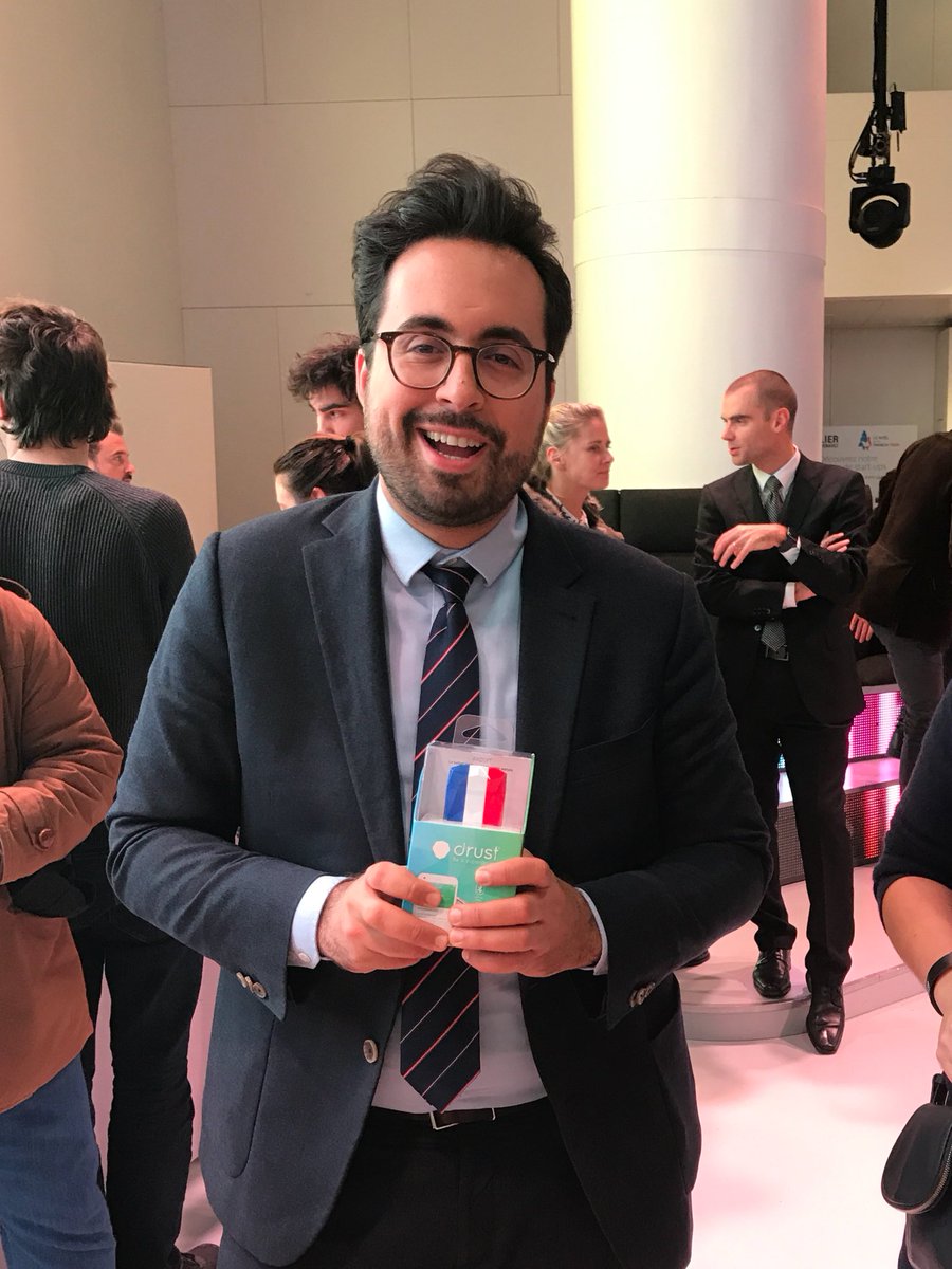 drust_fr's tweet photo. .@mounir, merci et bonne route avec drust ! #NoelFrenchTech #LiveYourPassion #beasuperdriver https://t.co/hWTqIefHrU