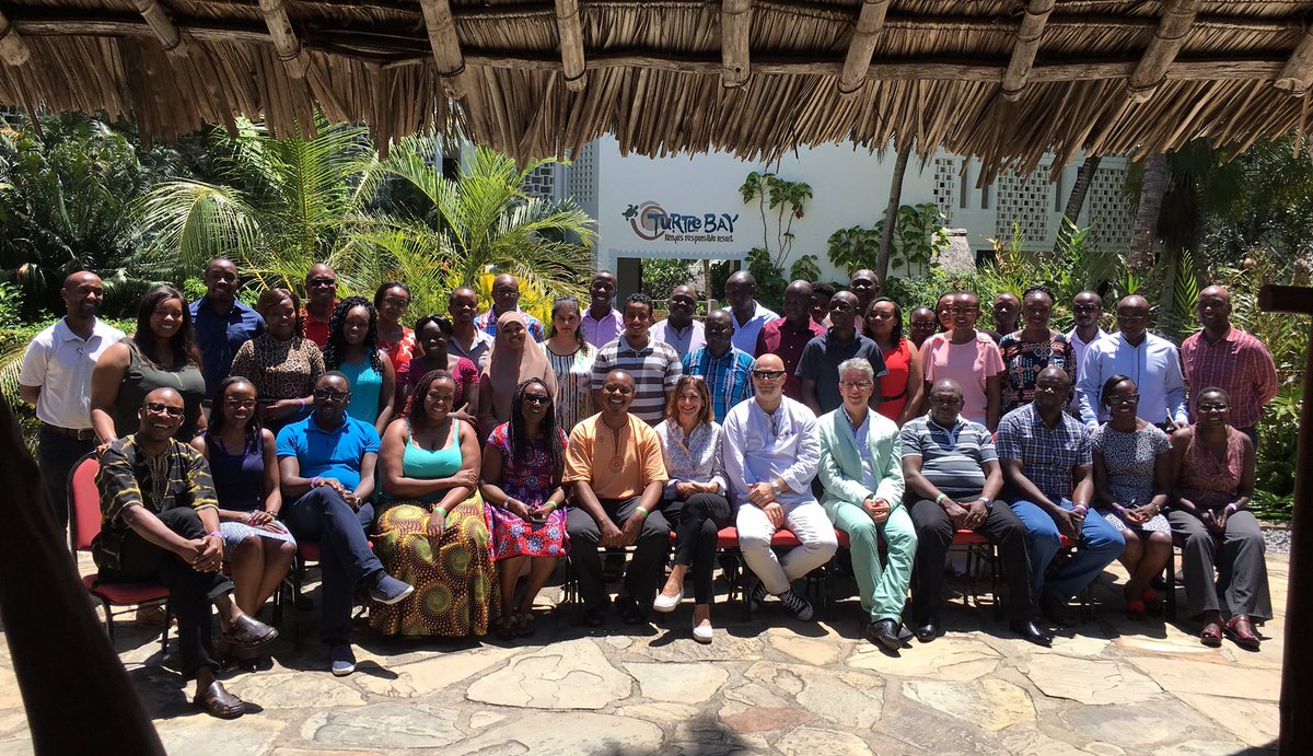 DrAhmedKalebi's tweet photo. Group photo yesterday during the 2-day East African British School of Pathology #EABSofP in Watamu Kenya
It was a blast! Two intense days covering #lymphoma in the 2016 revision of the WHO classification with Prof Maria Calaminici, Dr Stefan Dojcinov & Dr Eduardo Calonje #EADIAP https://t.co/B9USC8E8hG