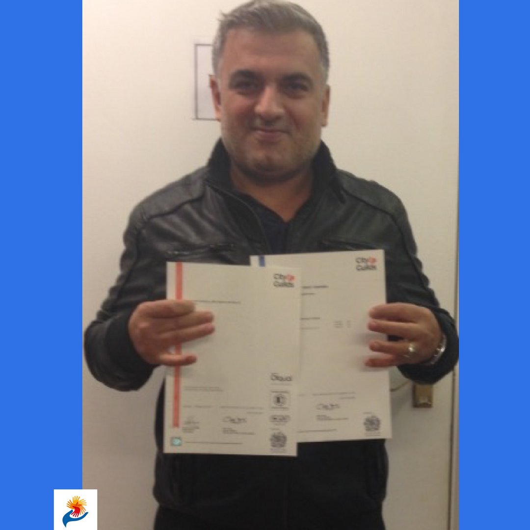 ECCTrainingLdn's tweet photo. Congratulations Mehmet Mehmet Atmaca on passing your ESOL exams.
Wishing you all best and more success..
#ESOL #education #Cityandguilds #accreditedtraining #basicskills #skillsforlife #adultlearner #enrolnow #speakersofotherlanguages #Englishlanguage #UK #eclc_training https://t.co/Fw74GrSG2R