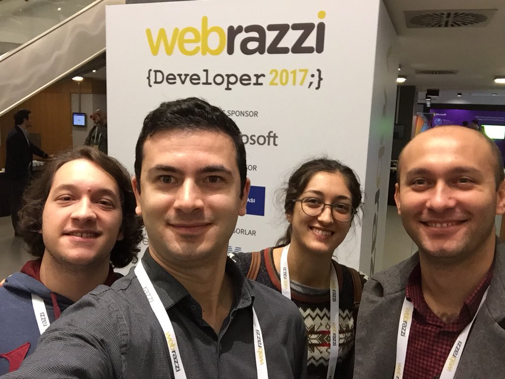 cagriyil_'s tweet photo. Kuika Development Team olarak webrazzi #developer2017 deyiz https://t.co/NbqV71Qq3j