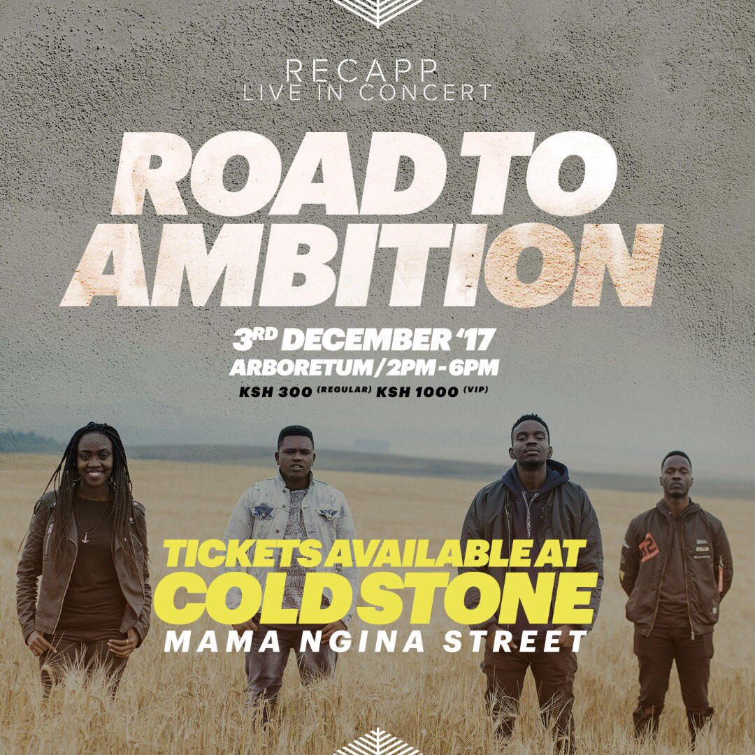 RecappKE's tweet photo. Good morning fam, you can now buy your #R2A tickets conveniently in the Nairobi CBD at Coldstone Mama Ngina Street, the branch right next to IMAX
A regular ticket goes for KES 300 and Limited VIP tickets are going for KES 1000 #dec3rd2017 https://t.co/GKSN5r8Nla