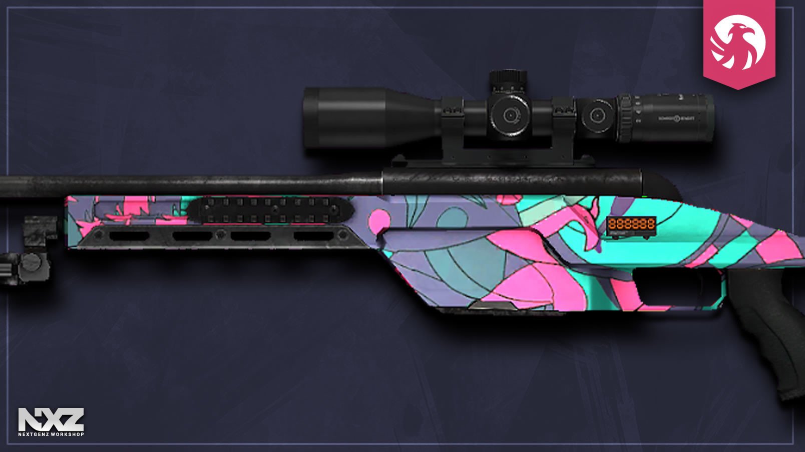 SSG 08 | кислотный градиент