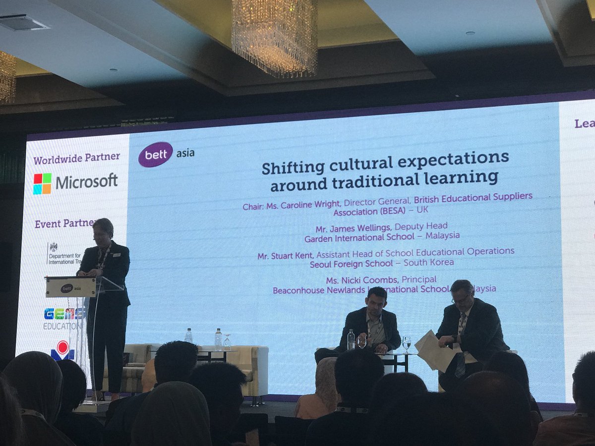 Shifting cultural expectations around traditional learning. Contributing to important dialogue <a href="/Bett_Asia/">Bett Asia</a> <a href="/SFS4u/">Safa Chouam</a>