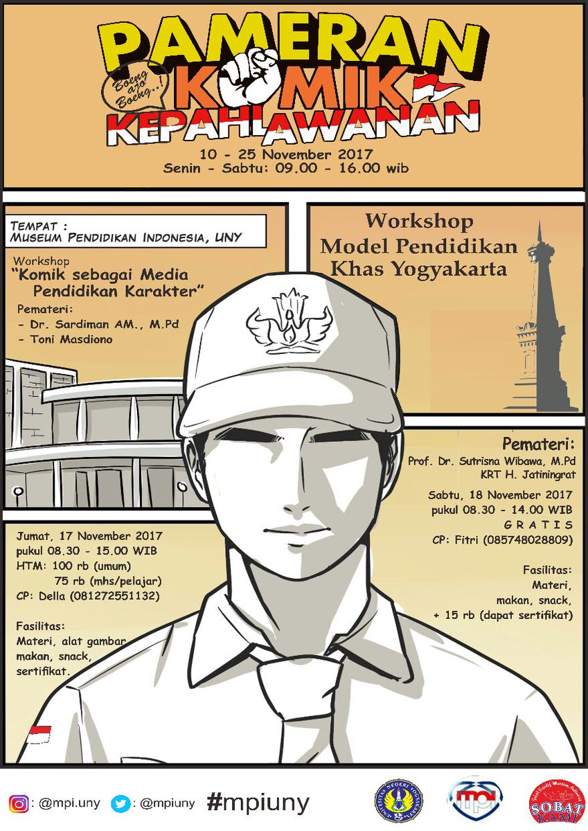 MPIUNY's tweet photo. #mpiuny #eventyogya #infouny #jogja #workshop #pendidikan #workshoppendidikan #indonesia #pendidikanindonesia3 https://t.co/R7fuoWjUZa