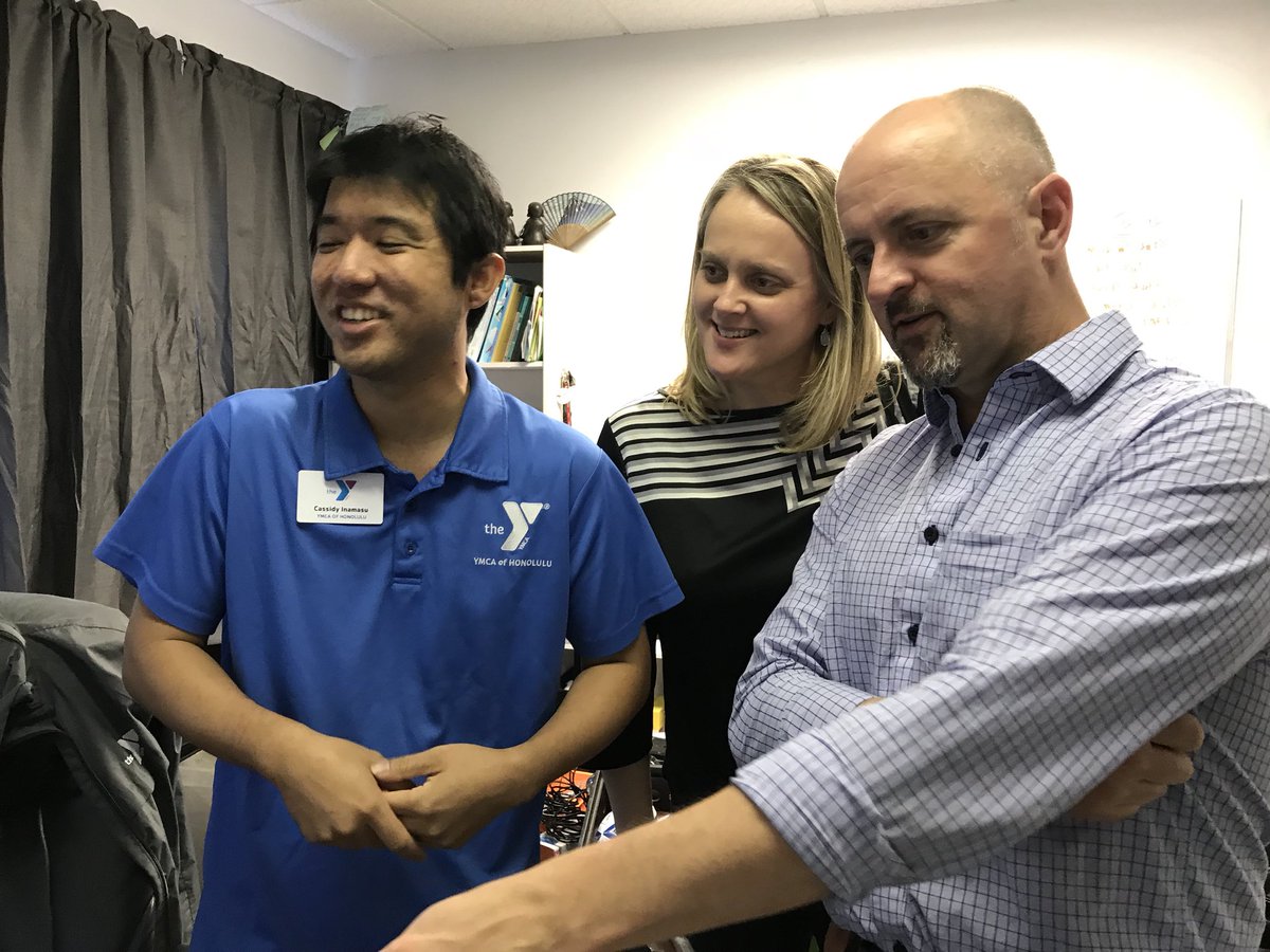 chadnico's tweet photo. Awesome day one of #Diversity #Inclusion @globalymca orientation w/@YMCAHonolulu @KeolaTaniguchi, @lisapisa44, @inamasuinsanity &amp; Team!! @IamMVH #YforAll #DIGY75 on the way!! #aloha #blessed https://t.co/4C77xnOWwl
