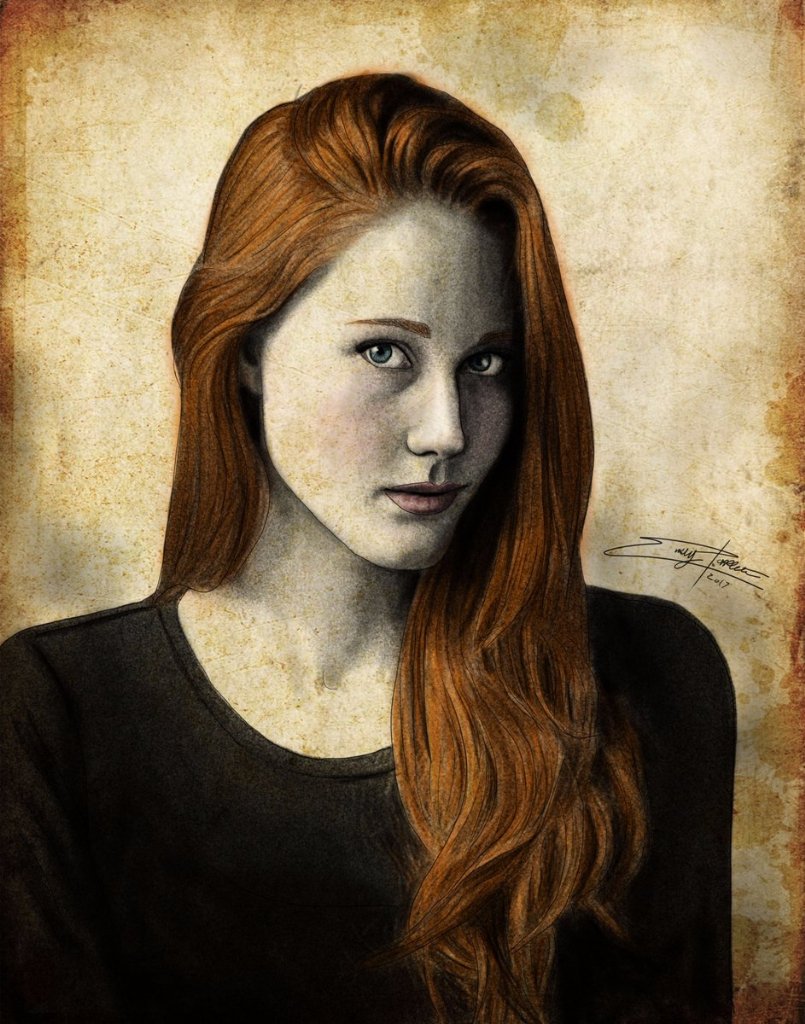 Epopp_Art's tweet photo. Just finished this #drawing  #DannyLawrence #Carmilla #KindaTV #kindasocial #DigitalCharcoal @sharongrumbelle 😍 her! https://t.co/I5oW6uA0Qb