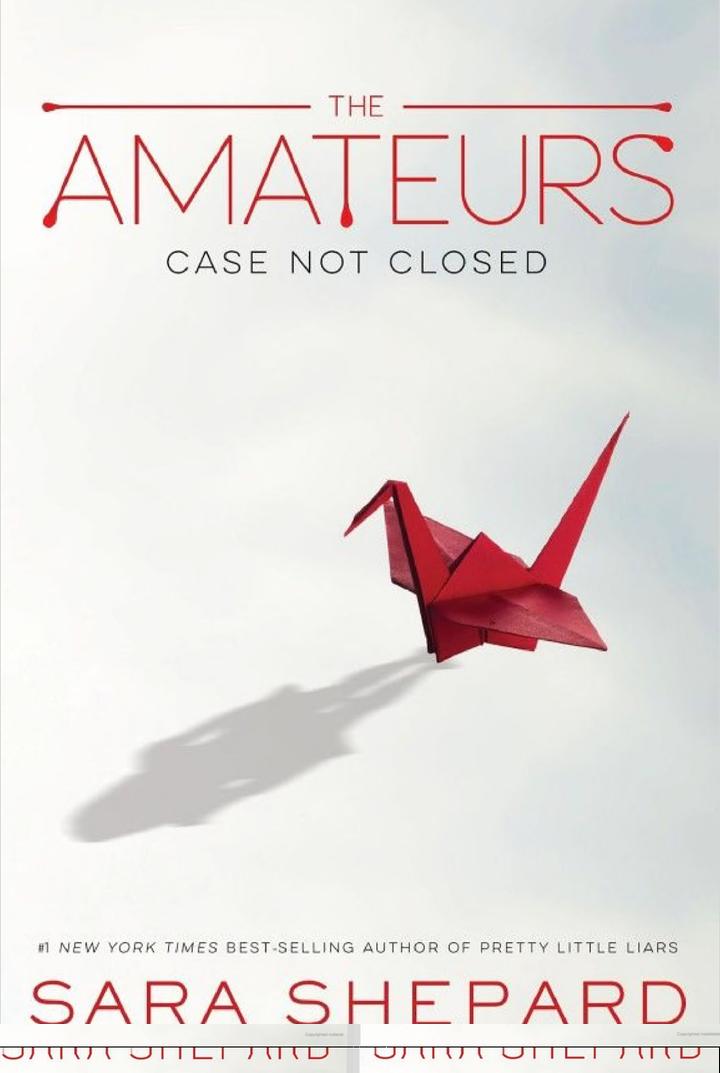 Cherrybombitch2's tweet image. The first half of the book wasn't so exiting.
But when I found out that the killer The Amateurs were tracking down was among them the whole time, my soul left me body!
4.5 stars!
#sarashepard  #PrettyLittleLiars #book #books