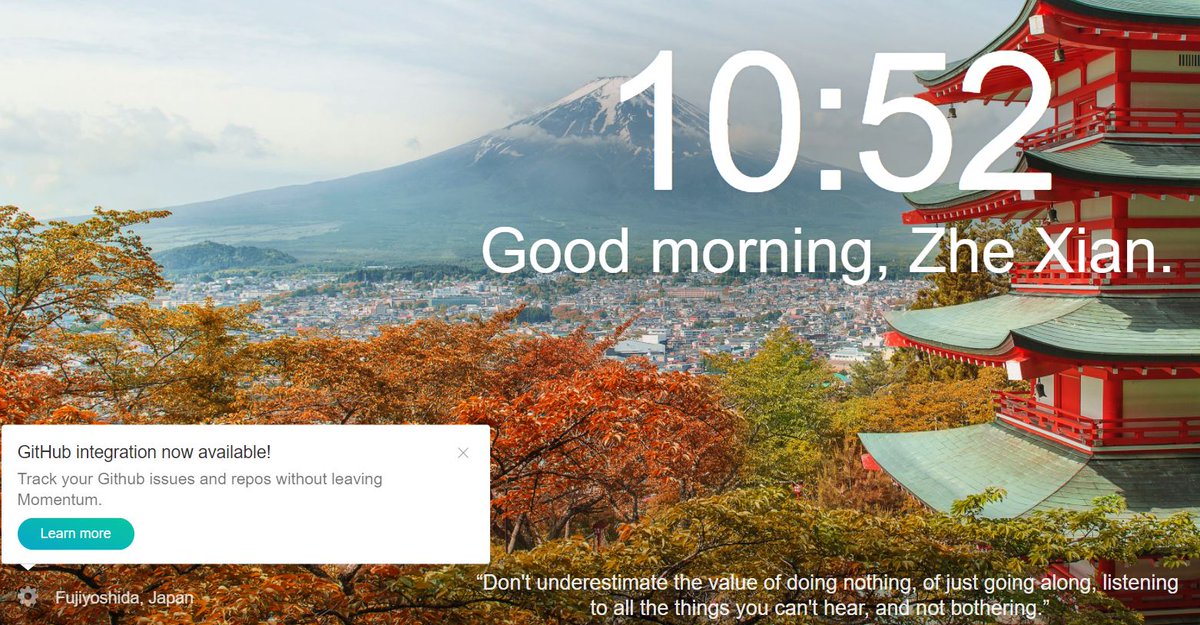 zhangzhexian's tweet image. nerdy momentum #GitHubIntegration
