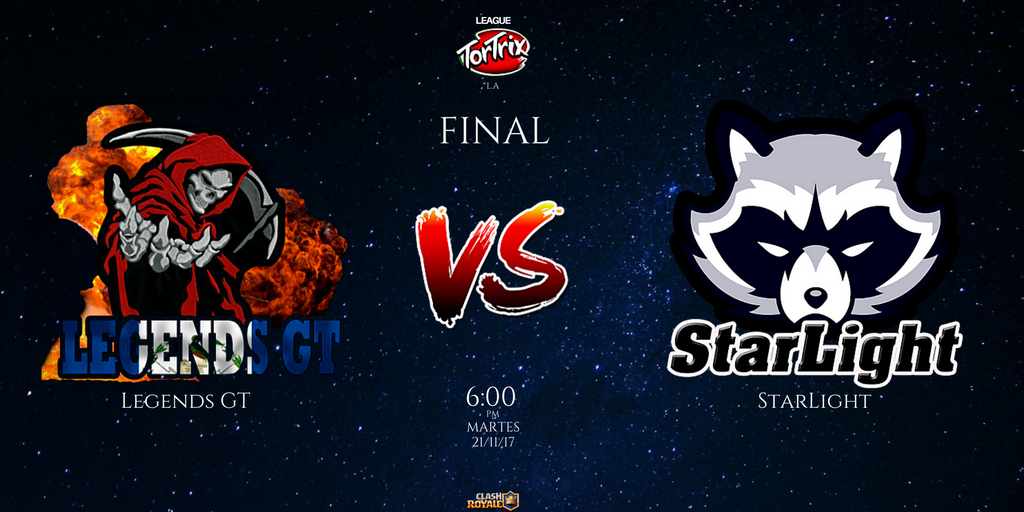 LigaTortrixR's tweet photo. FINAL - LTR L.A
¿Quien ganara?
LEGENDS GT vs StarLight https://t.co/pu2nnhgMBW