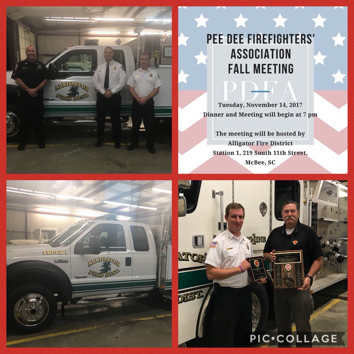 Pee Dee Firefighters tweet media